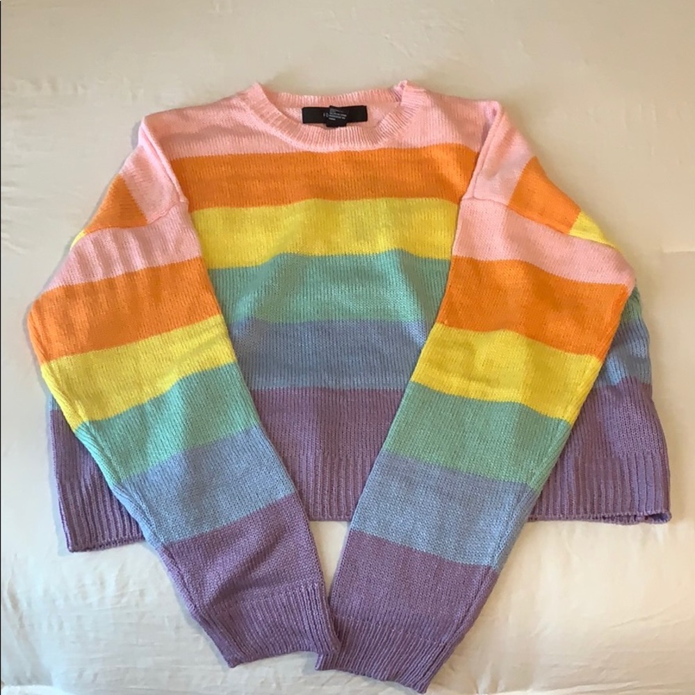 Rainbow sweater